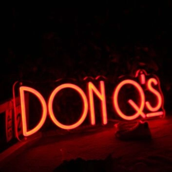 DON QS Orange Neon Sign