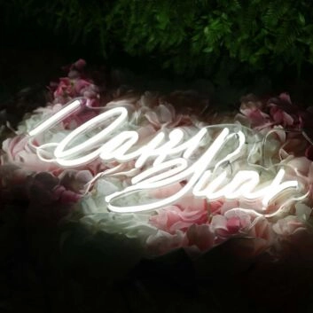 Locos Bar White Neon Sign