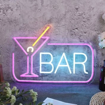 Cocktails Bar Custom Neon Sign