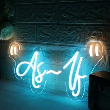 As If Custom Neon Sign