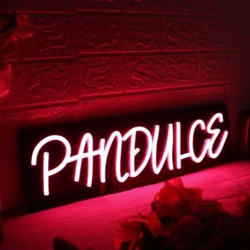 Pan Dulce Red Neon Sign