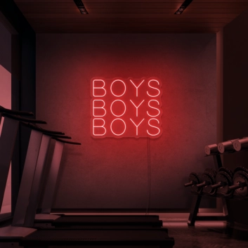 Boys Boys Boys Neon Signs