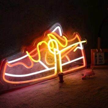 Dunk Sneaker Custom Neon Sign