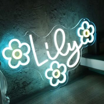 Lily Custom Neon Sign