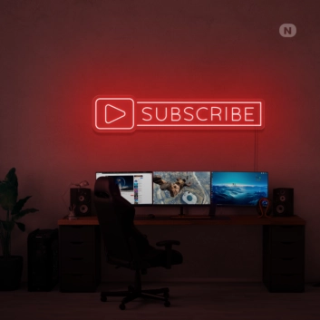 Subscribe Neon Signs