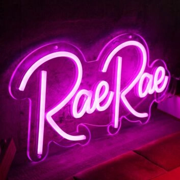Rae Rae Pink Neon Sign