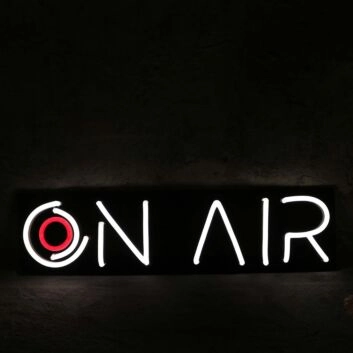 On Air Aesthetic Neon Sign