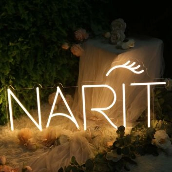 NARIT Yellow Neon Sign