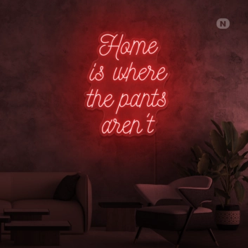 Quote Thuis Neon Sign