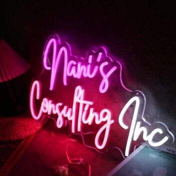 Nanis Consulting Inc Custom Neon Sign