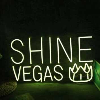 Multicolor Shine Vegas LED Neon Sign