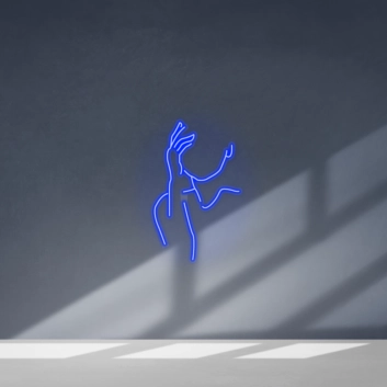 Verleidend Gezicht neon signs