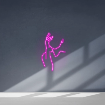 Verleidend Gezicht neon signs