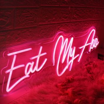 Eat My Ass Red Neon Sign