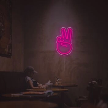 Yeah Gesture LED Neon Sign