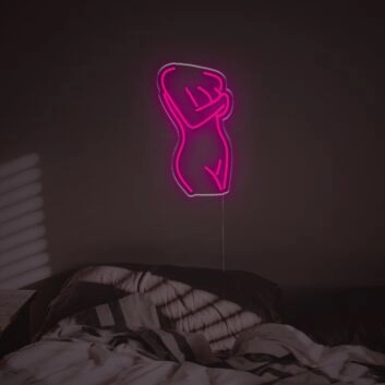 Lady Body LED Neon Sign
