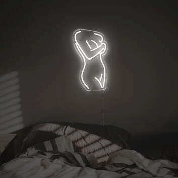 Lady Body LED Neon Sign