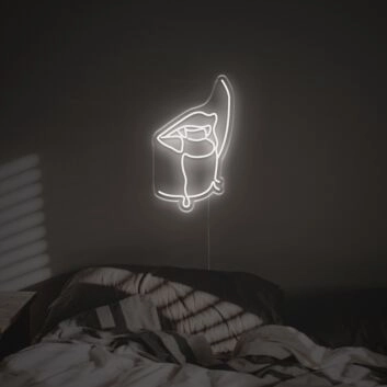 Lady Mouth LED Neon Sign