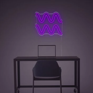 Aquarius Neon LED Neon Sign