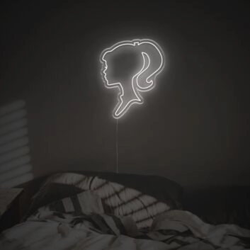 Lady Profile LED Neon Sign