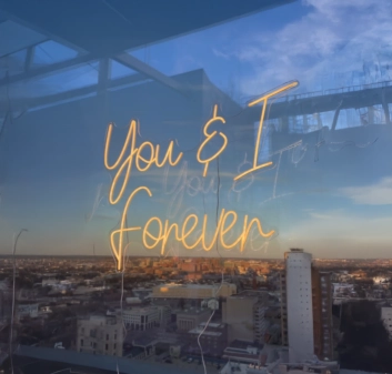 You &amp; I Forever Neon sign