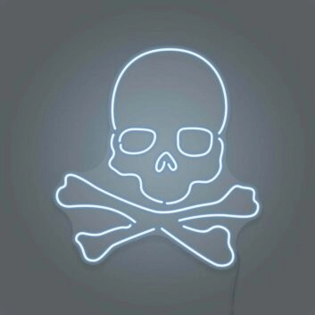Pirate Skull LED Neon Sign