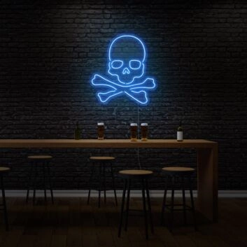 Pirate Skull LED Neon Sign