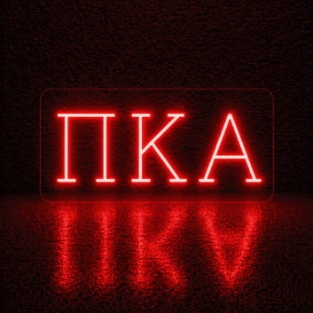 Pi Kappa Alpha ΠΚΑ LED Neon Sign Celebrating Brotherhood and Leadership