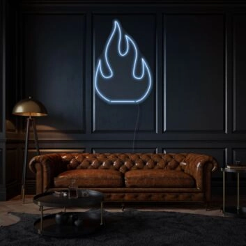 Campfire LED Neon Sign