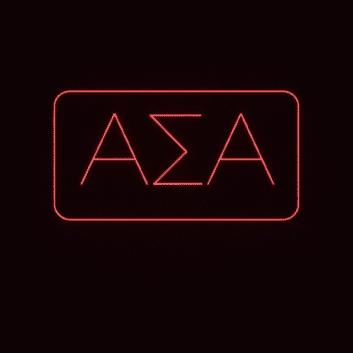 Alpha Sigma Alpha ΑΣΑ LED Neon Sign Celebrating Sisterhood and Excellence