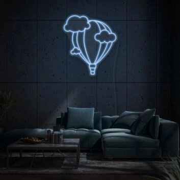 Balloon in the sky LED neon sign