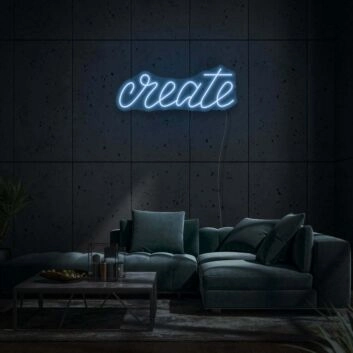 Create LED Neon Writing