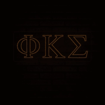 Phi Kappa Sigma ΦΚΣ LED Neon Sign Celebrating Brotherhood and Honor