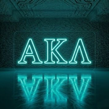 Alpha Kappa Lambda ΑΚΛ LED Neon Sign Celebrating Brotherhood and Character