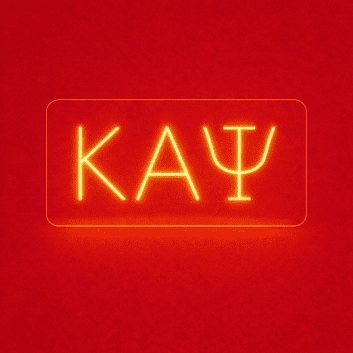 Kappa Alpha Psi ΚΑΨ LED Neon Sign Celebrating Achievement and Brotherhood