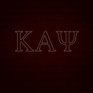 Kappa Alpha Psi ΚΑΨ LED Neon Sign Celebrating Brotherhood and Excellence