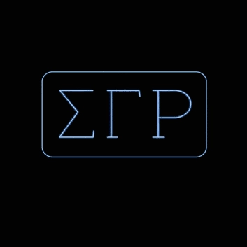 Sigma Gamma Rho ΣΓΡ LED Neon Sign Celebrating Sisterhood and Service