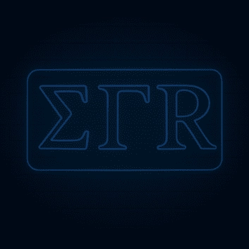 Sigma Gamma Rho ΣΓΡ LED Neon Sign Celebrating Sisterhood and Education