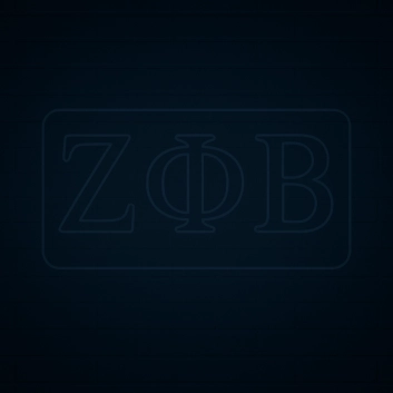 Zeta Phi Beta ΖΦΒ LED Neon Sign Celebrating Sisterhood and Scholarship