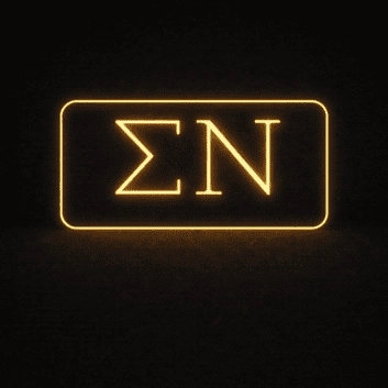 Sigma Nu ΣΝ LED Neon Sign Celebrating Brotherhood and Honor