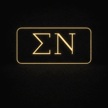 Sigma Nu ΣΝ LED Neon Sign Celebrating Brotherhood and Honor