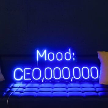 Mood: CEO,000,000 LED Neon Sign