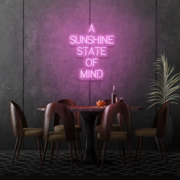 A Sunshine State of Mind LED Sign