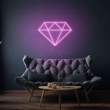 Diamond LED Neon Sign