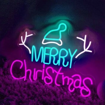 Merry Christmas Deco Neon
