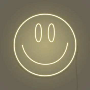 Smile Emoji LED Neon Sign