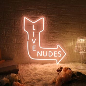 Live Nudes LED Neon Sign