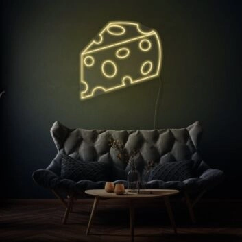 Piece Of Cheese LED Neon Sign
