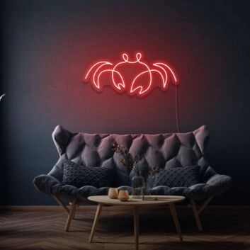 Neon Crab LED Light