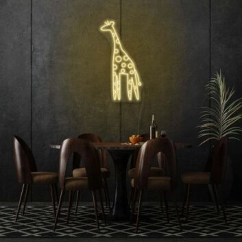 Giraffe LED Neon Sign